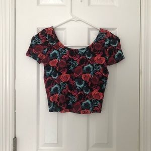 Floral Crop Top
